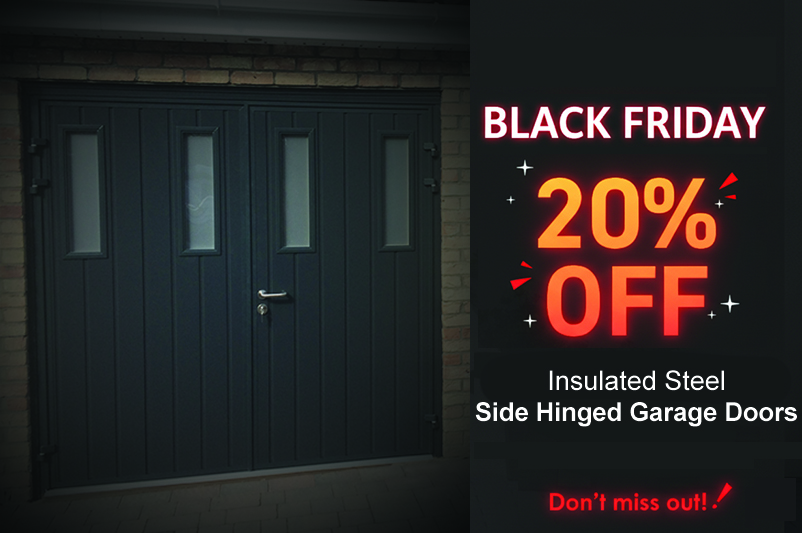 BLACK FRIDAY - Our Largest Range of Insulated Side Hinged Doors Ever! 